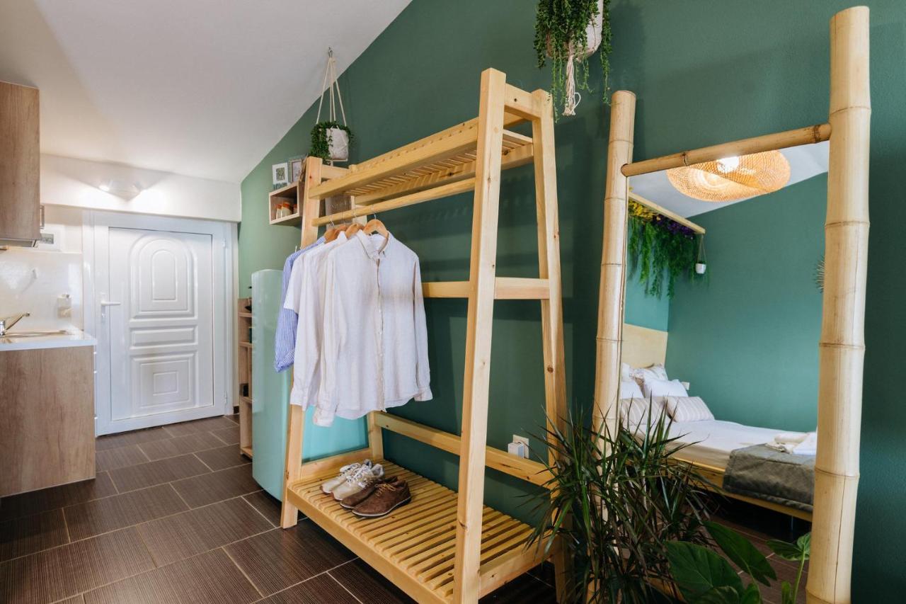 Boho Sea View Studio Plánosz Kültér fotó